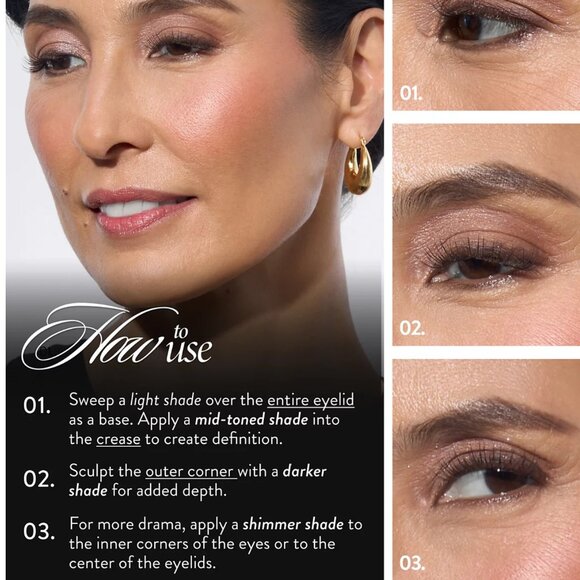 Laura Geller The Wearables Purely Natural Multi-Finish Eye +Face (12 Shades) NIB - Picture 12 of 14